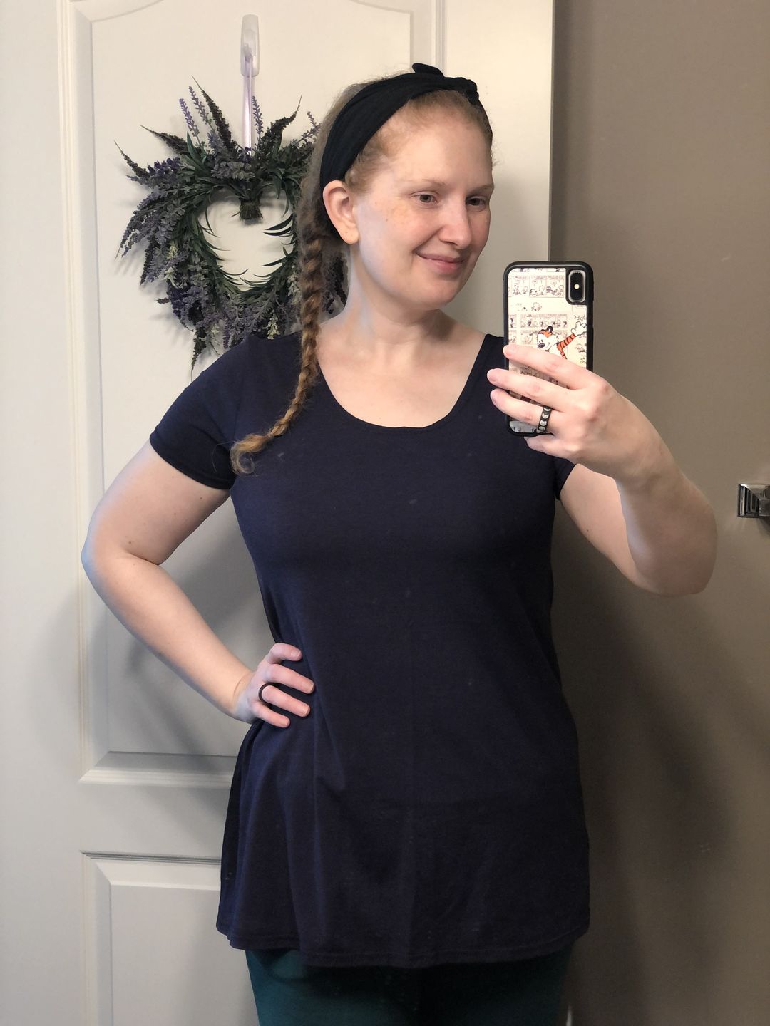 Customer photo review of *Freshly Baked* Scoop Tee