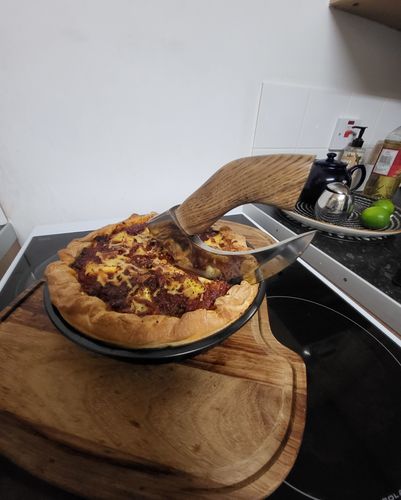 Customer photo review of Clearance - The Original Pizza Axe