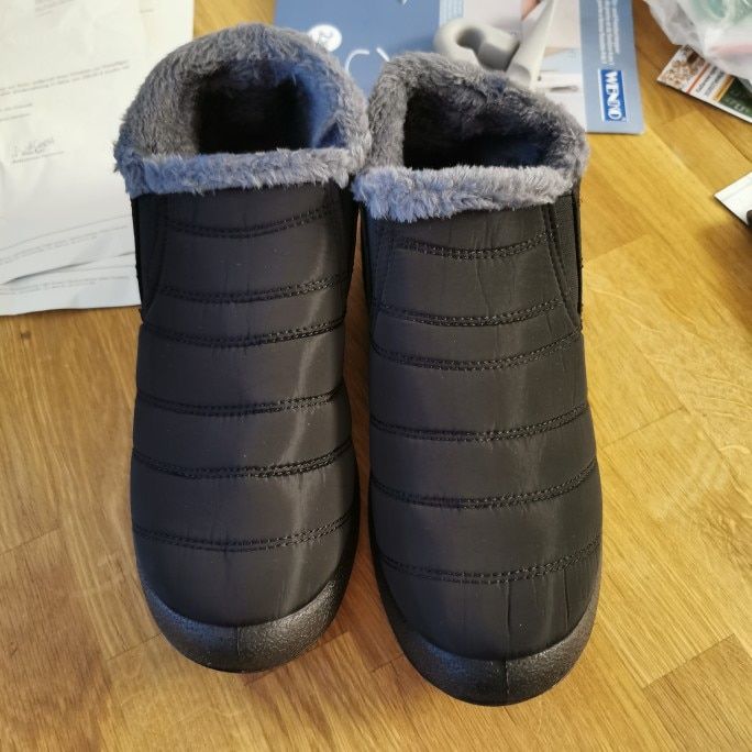 Customer photo review of MarleyShoes™ | Women's Premium Warm & Comfy Snow Boots