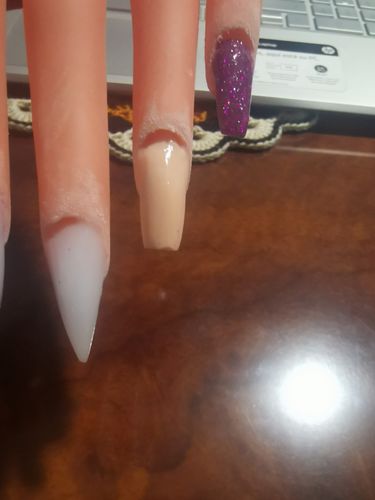 Customer photo review of Acrílico Acricolor Piel #18 Fantasy Nails