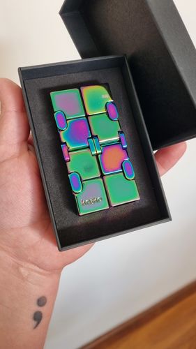 Customer photo review of Oil Slick Infinity Cube  165grams - World Exclusive