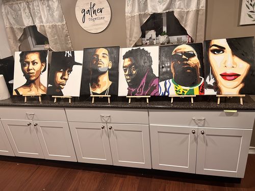 Customer photo review of Iconic Painting #19