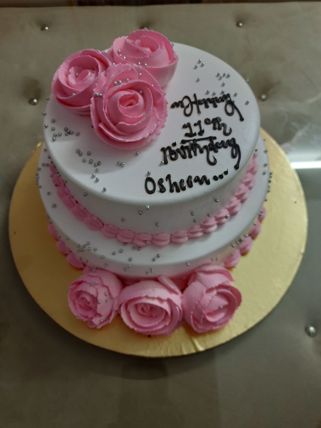 Customer photo review of Floral Cake 2