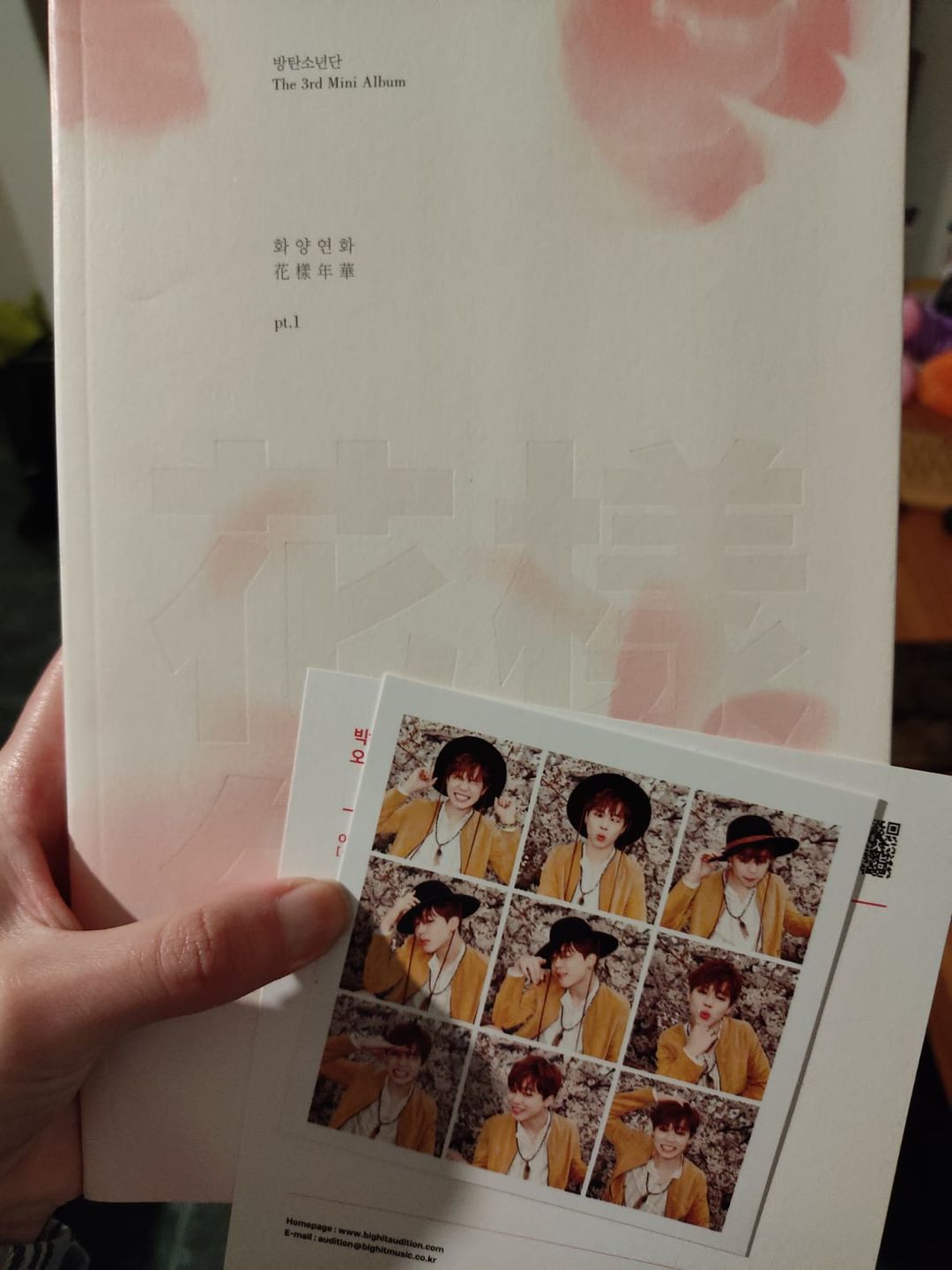 Customer photo review of BTS - 3RD MINI ALBUM IN THE MOOD FOR LOVE PT.1