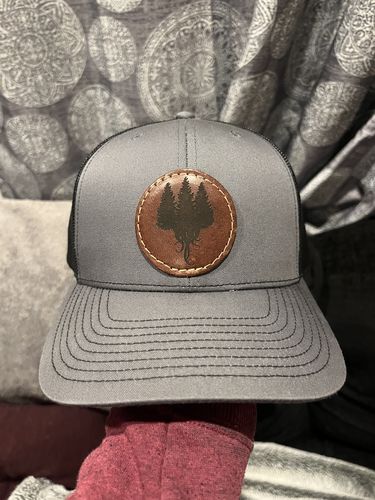 Customer photo review of Richardson 112 Custom Leather Patch Hat