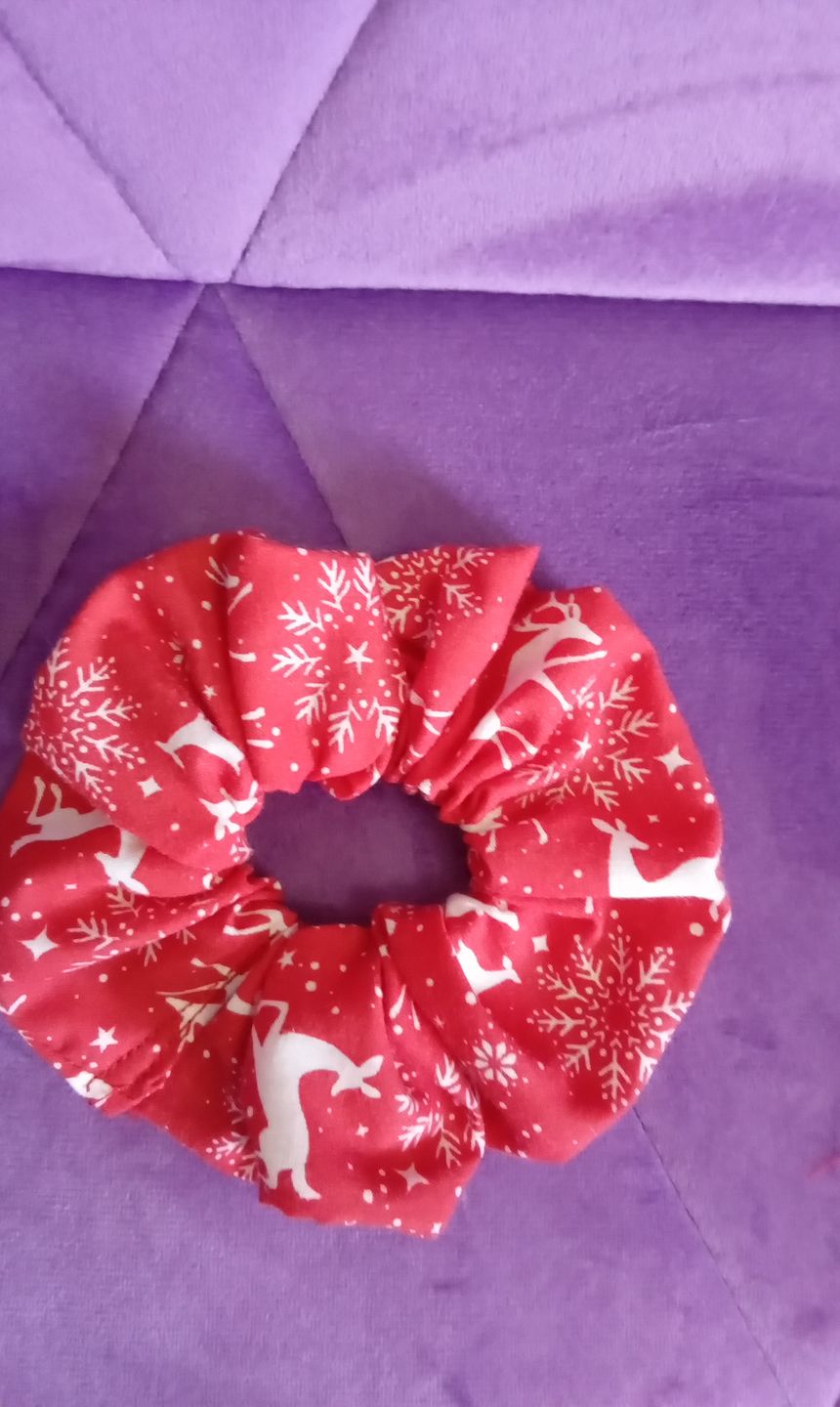 Customer photo review of Reindeer Polycotton Fabric