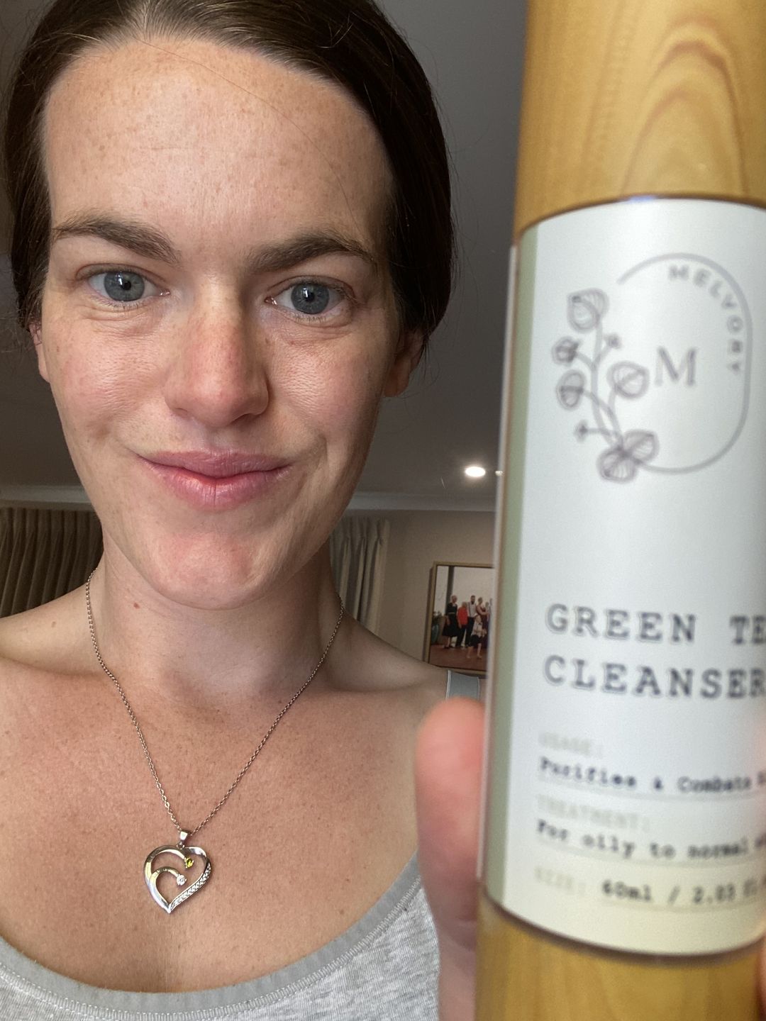 Customer photo review of Green Tea Cleanser