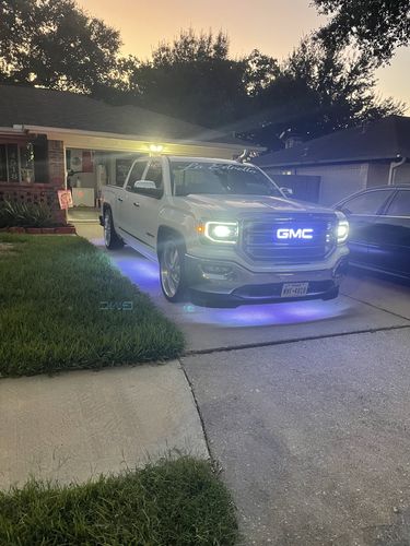 Customer photo review of Illuminated GMC Multicolor LED Emblem (2007-2022)