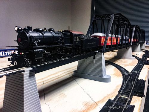 Customer photo review of BLI 6703 PRR E6 4-4-2, #1211, Pre-war, Paragon4 Sound/DC/DCC, Smoke, HO Scale