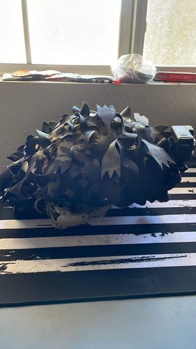 Customer photo review of Predator Ghillie™ Helmet Cover