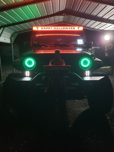 Customer photo review of Halloween Ghost Light Bar Insert