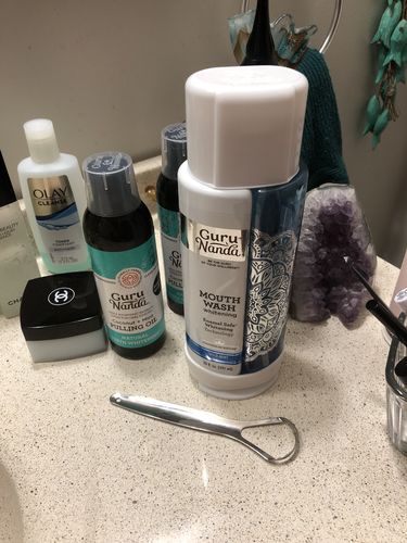 Customer photo review of Dual Chamber Oxyburst Mouthwash