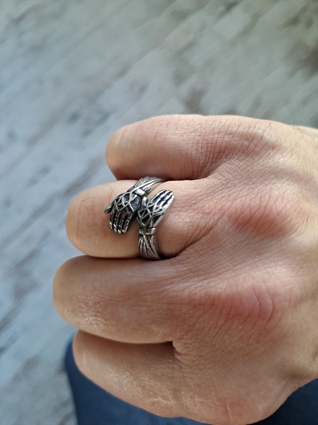 Customer photo review of HUGGED.