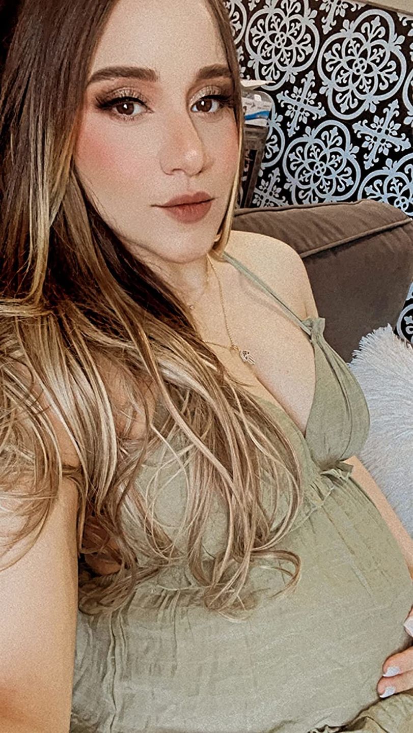 Customer photo review of Virgin Tape in Human Hair Extensions Balayage Brown and Blonde #4/4/27