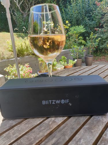 Customer photo review of BlitzWolf® W Series Wireless Bluetooth Speaker - 30W Speaker with Large Battery for Extended Outdoor & Waterproof Use (2nd Generation Model)