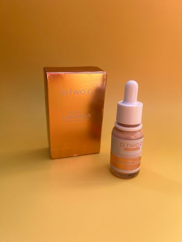 Customer photo review of O.TWO.O NEW SPF 30 DROPER FOUNDATION