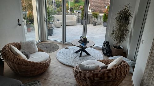 Customer photo review of Rattansessel rund SYRACUSA ink.Sitzkissen