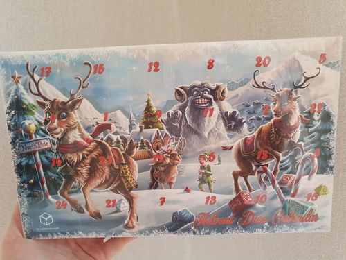 Customer photo review of Würfel-Adventskalender