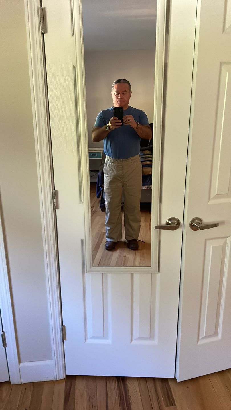 Customer photo review of 1942 US Army Chino Trousers