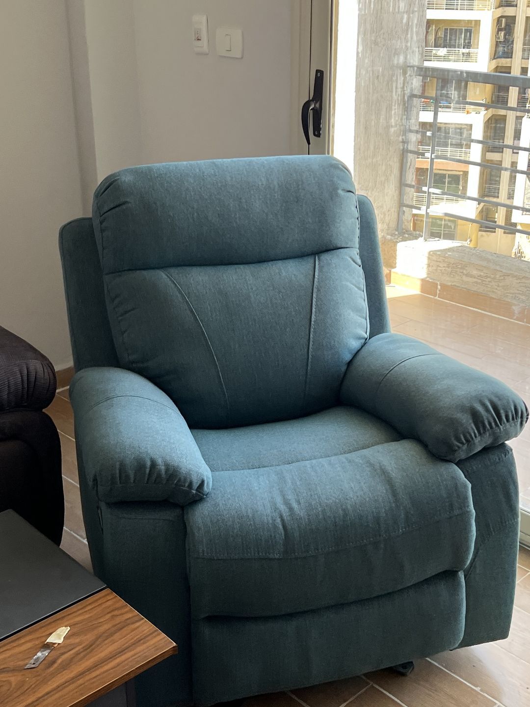 Customer photo review of Spencer Recliner - Elite