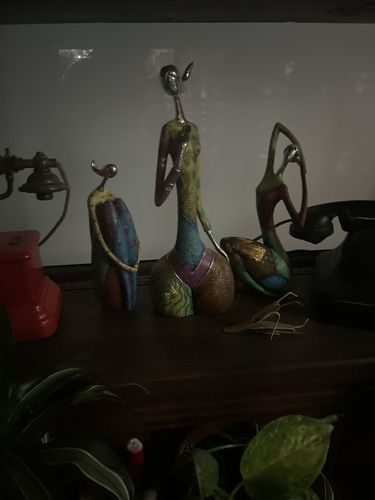 Customer photo review of Konstverk Färgglada kvinnor