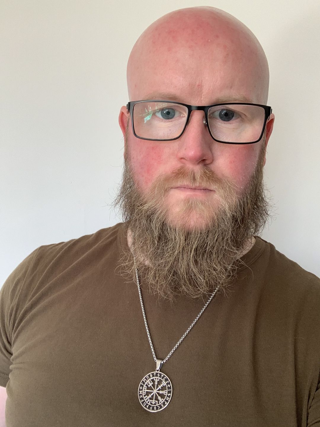 Customer photo review of VEGVISIR PENDANT.