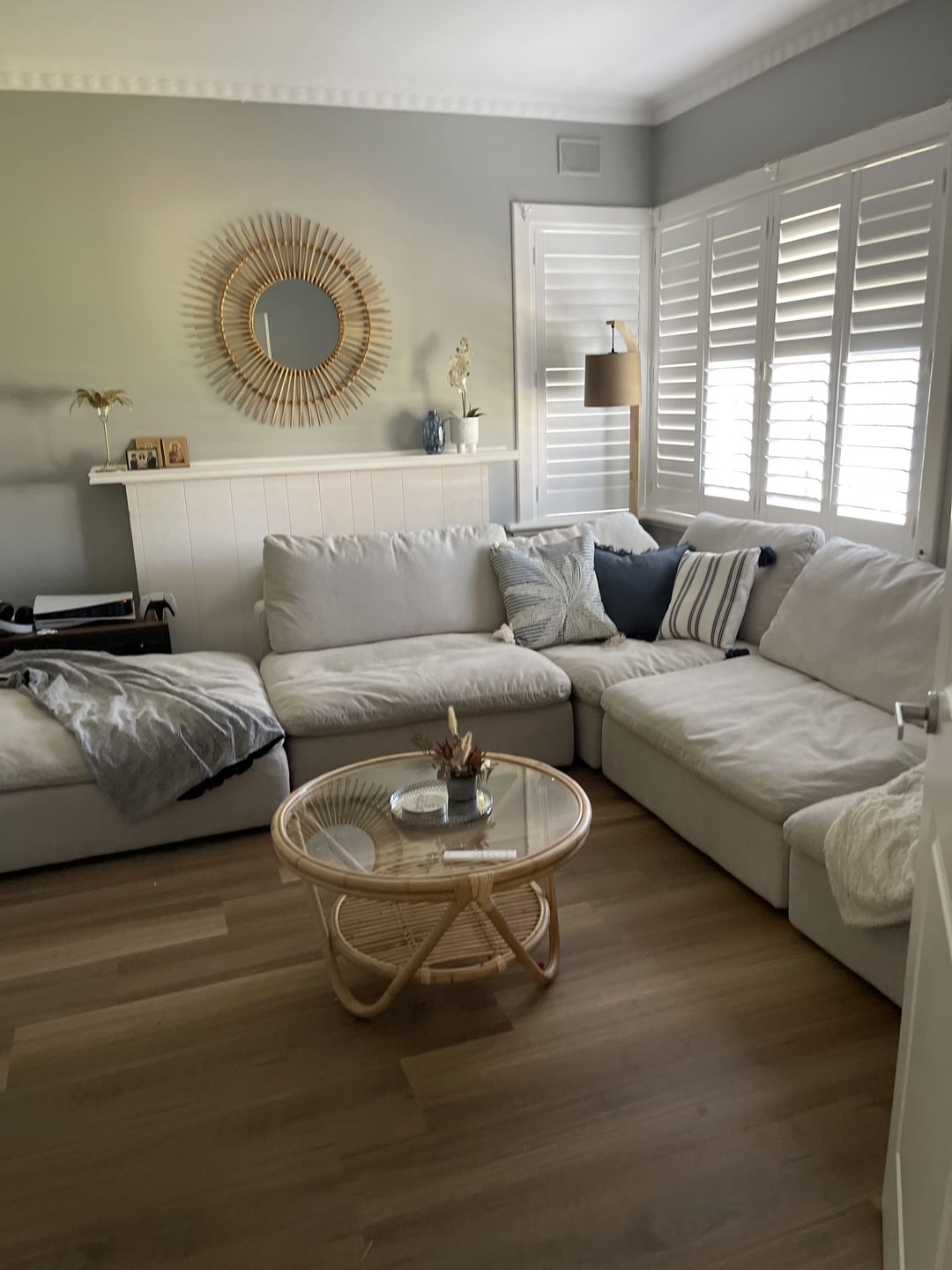 Customer photo review of Cloud Classic Modular | Customizable Corner Sofa Feather Down