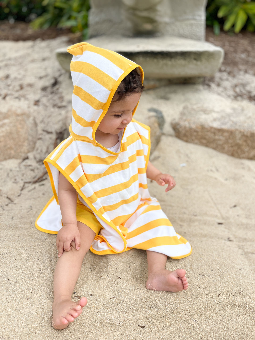 Customer photo review of Brighton beach poncho