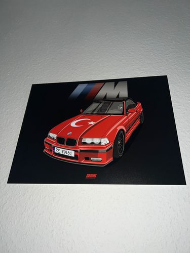 Customer photo review of Dein Fahrzeug auf Aluminium verewigt