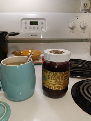 Customer photo review of Elderberry and Soursop Infused Sea Moss Gel