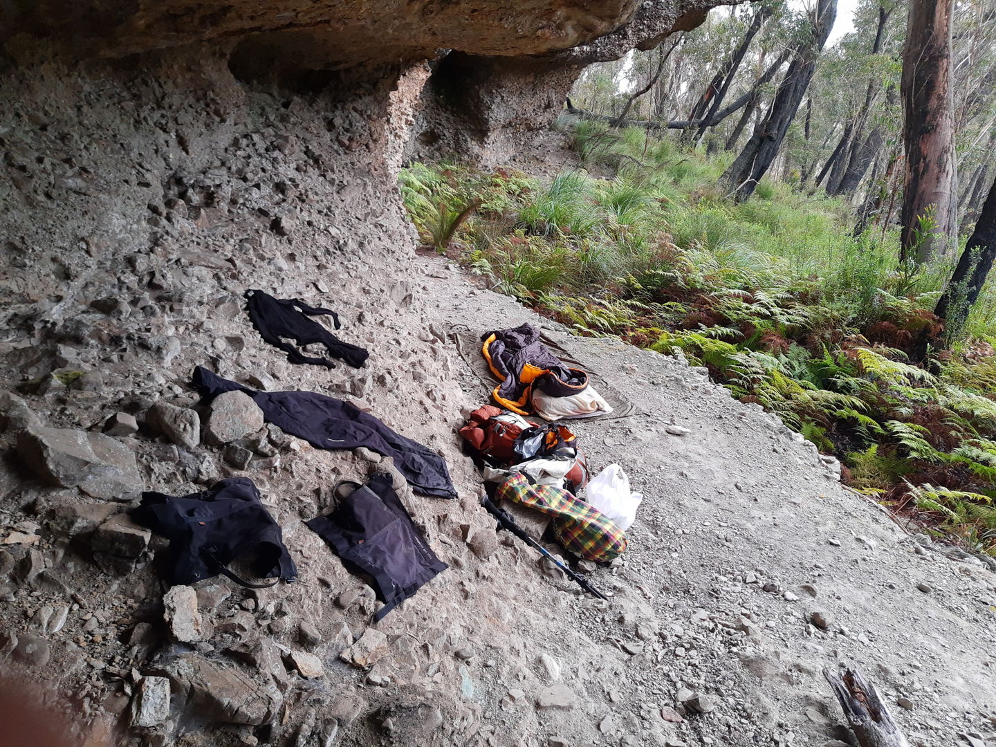Customer photo review of Ultralight Groundsheet - Single
