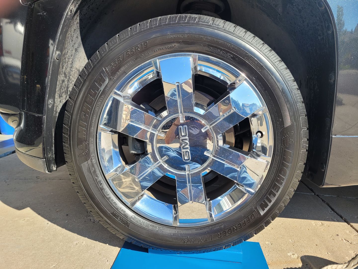 Customer photo review of Wheely Great Tire Conditioner