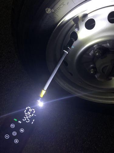 Customer photo review of 面倒を楽にする【スマート空気入れ】