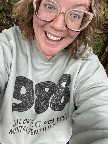 Customer photo review of 988 (Call or Text 988 For Mental Health Support)