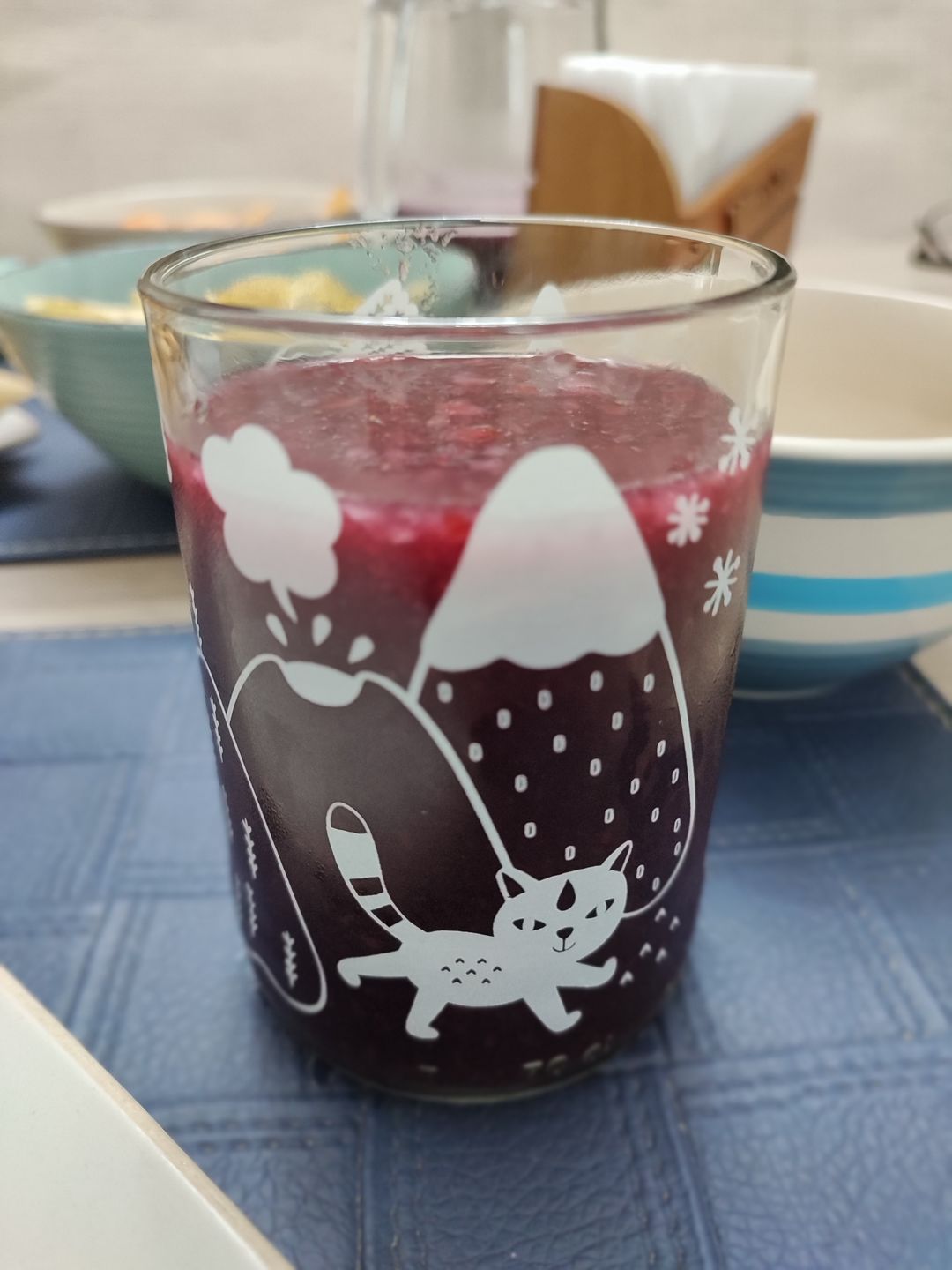 Customer photo review of Flora & Fauna Juego de 4 Vasos