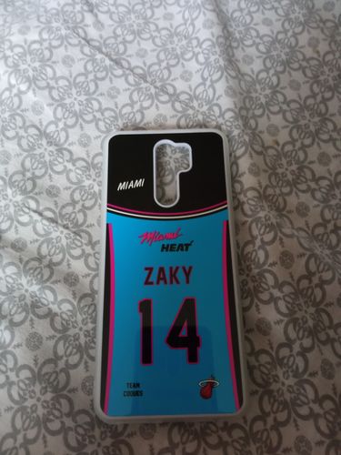 Customer photo review of Coque basket NBA MIAMI HEAT personnalisable - TEAMCOQUES