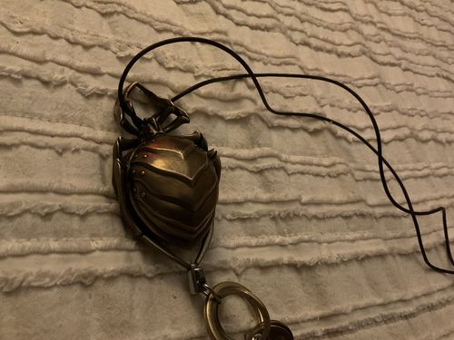 Customer photo review of Spider Retractable Keychain