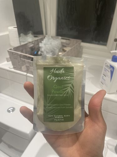 Customer photo review of Sample size - 20g Qasil Powder