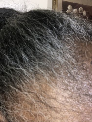 Customer photo review of APPY HOUR: Rapid Growth Hair Grease