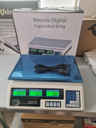 Customer photo review of Báscula Comercial Digital 40kg 110v/220v