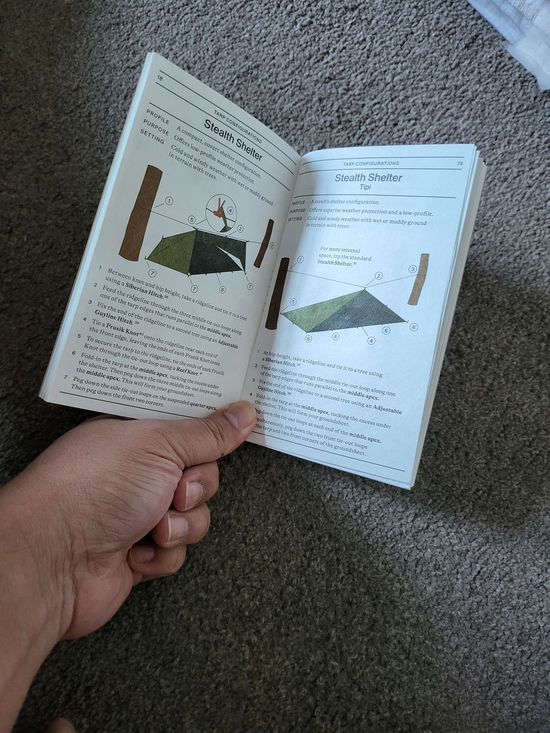 Customer photo review of Waterproof Field Guide - Tarp