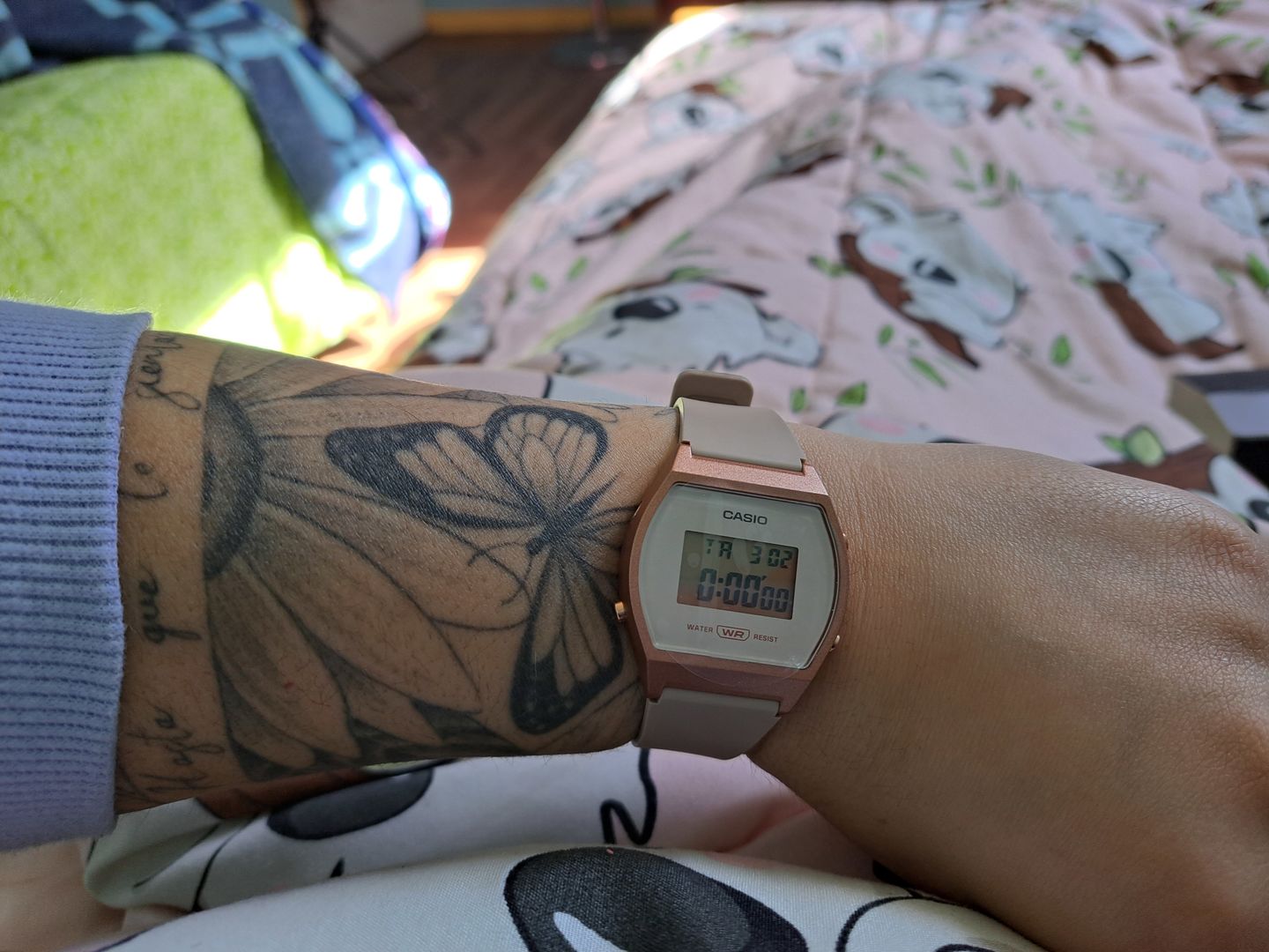 Customer photo review of Reloj Casio Vintage LW-204-4ADF Rosado Digital