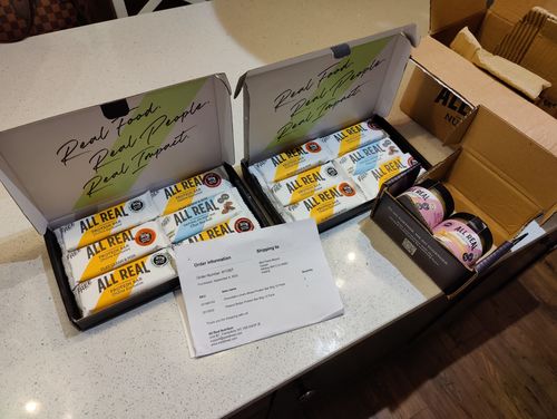 Customer photo review of Peanut Butter Protein Bar