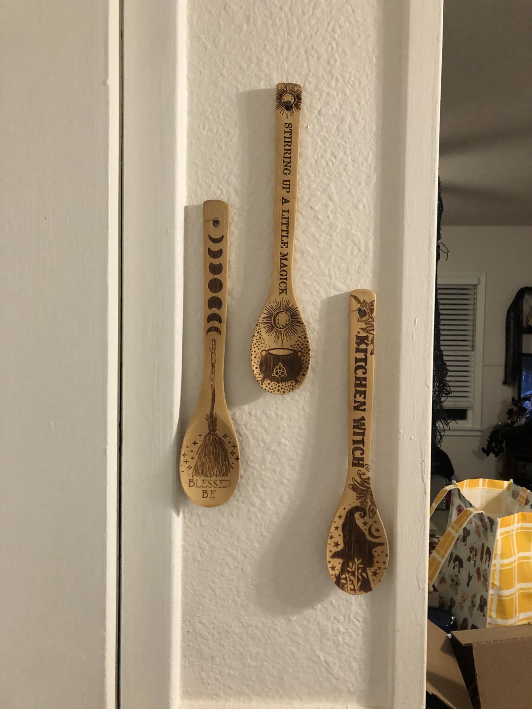 Customer photo review of Witchy Bamboo Wooden Spoon
