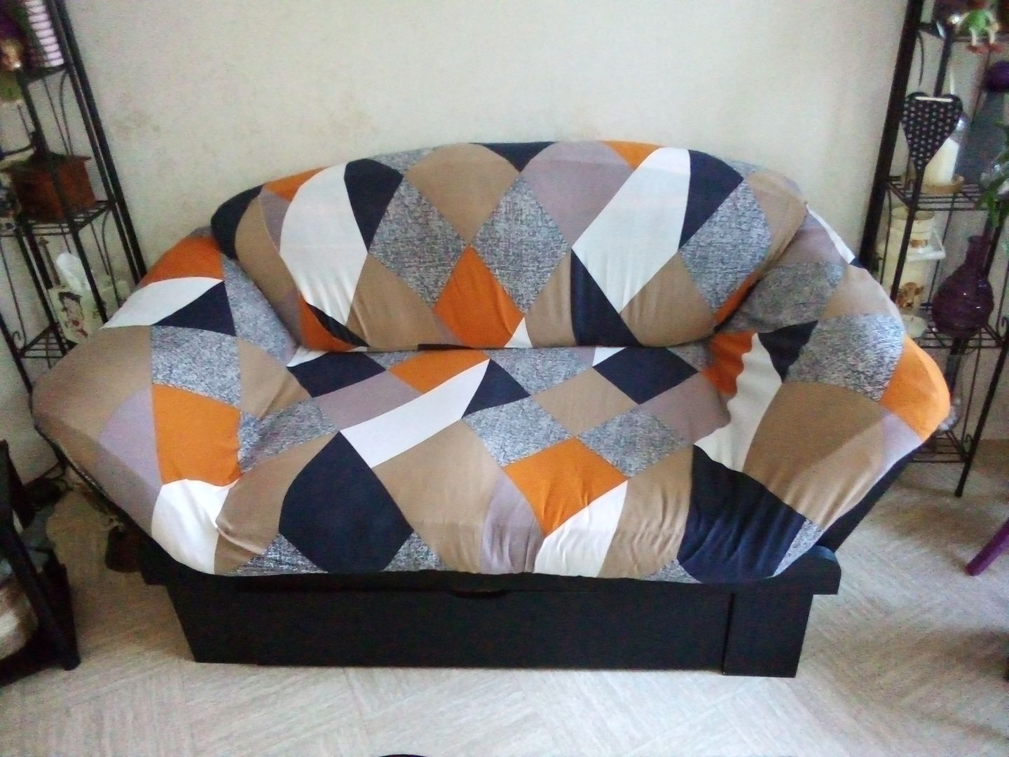 Customer photo review of Modern - Housses Extensibles de Fauteuil et Canapé