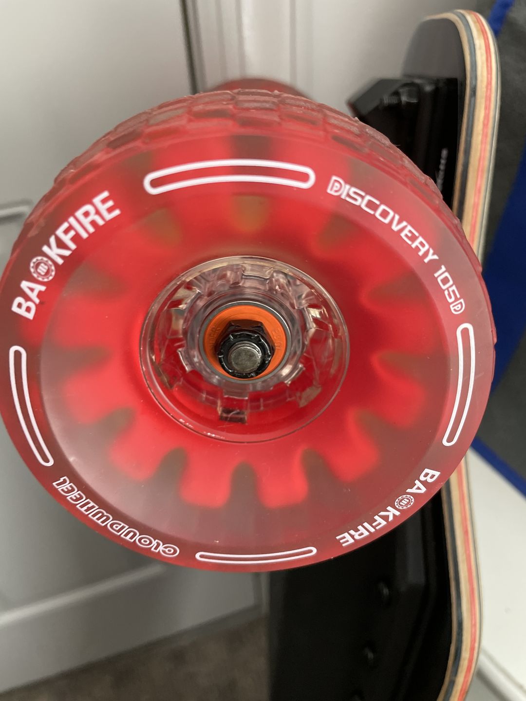 Customer photo review of 105mm Cloud Wheel Donut for Hub motors: G3, G3 Plus, G2 black, Galaxy and Mini