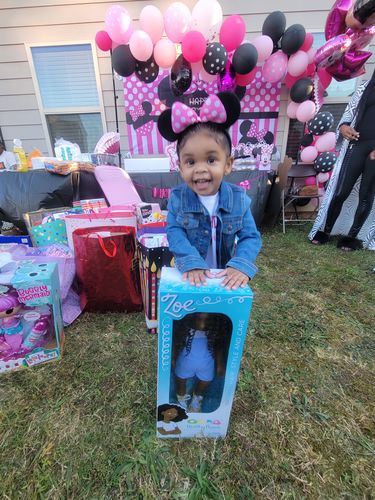 Customer photo review of Healthy Roots Doll: Zoe