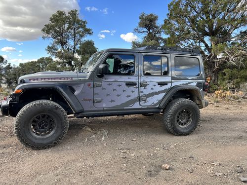 Customer photo review of MEK Removable Trail Armor: JLU