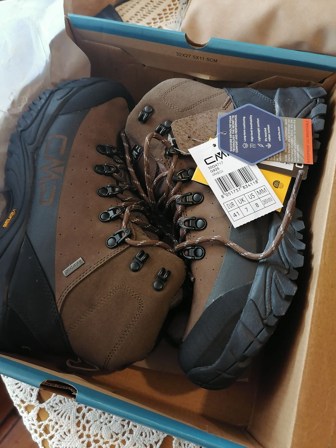 Customer photo review of Zapato Dhenieb Hombre WP-30Q4717