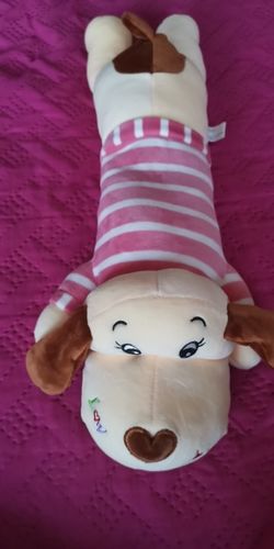 Customer photo review of Happy and Sleeping Puppy  Pillow